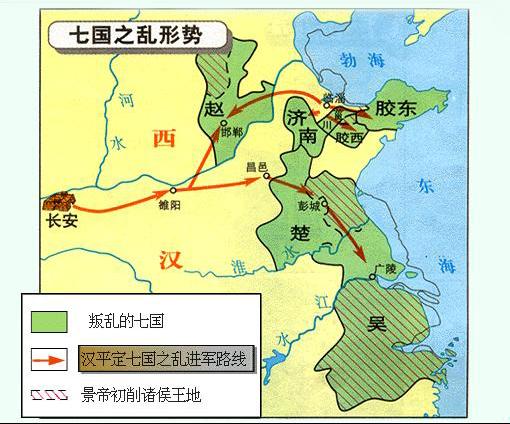 西汉37个诸侯国和人口_西汉诸侯国地图(3)