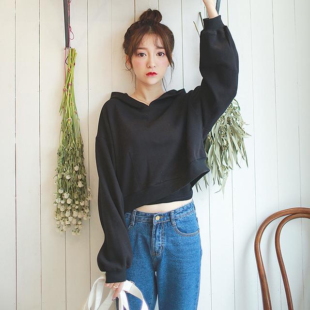 微胖女孩这样穿卫衣,男朋友说好看,闺蜜说显气