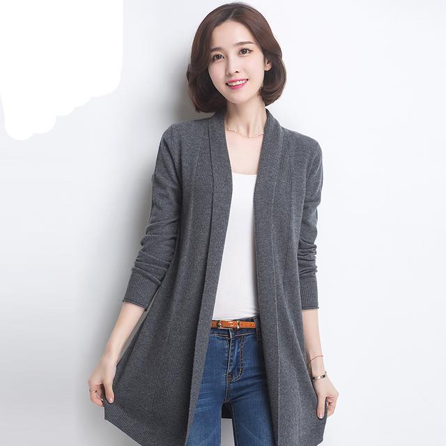 秋季韩版羊毛开衫 